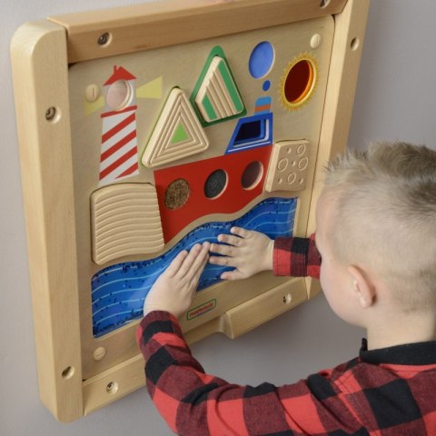 MASTERKIDZ Tablica Edukacyjna Sensoryczna Żeglowanie Ocean Montessori MASTERKIDZ Tablica Edukacyjna Sensoryczna Żeglowanie Ocean Montessori