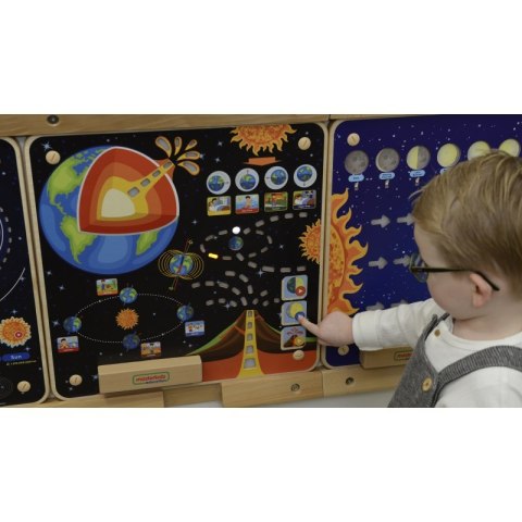 MASTERKIDZ Tablica Edukacyjna Ziemia Montessori MASTERKIDZ Tablica Edukacyjna Ziemia Montessori