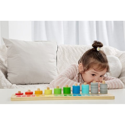 CLASSIC WORLD Układanka MONTESSORI Klocki Nauka Liczenia i Kolorów dla Dzieci 66 el. CLASSIC WORLD Układanka MONTESSORI Klocki Nauka Liczenia i Kolorów dla Dzieci 66 el.