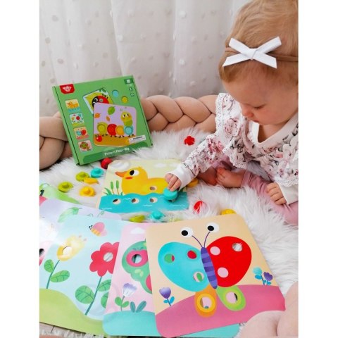 TOOKY TOY Układanka Klocki dla Dzieci Zwierzęta Dopasuj Nauka Kształtów Kolorów + Plansze TOOKY TOY Układanka Klocki dla Dzieci Zwierzęta Dopasuj Nauka Kształtów Kolorów + Plansze