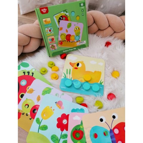TOOKY TOY Układanka Klocki dla Dzieci Zwierzęta Dopasuj Nauka Kształtów Kolorów + Plansze TOOKY TOY Układanka Klocki dla Dzieci Zwierzęta Dopasuj Nauka Kształtów Kolorów + Plansze