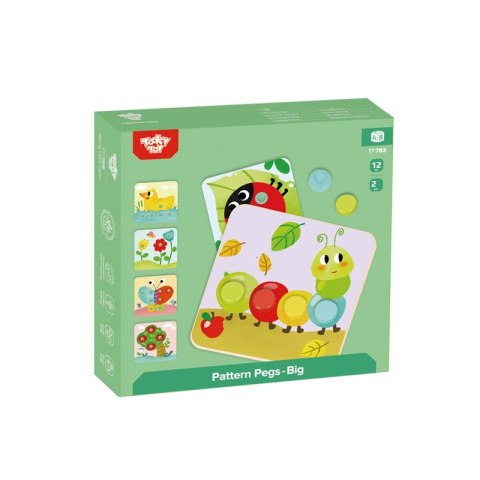 TOOKY TOY Układanka Klocki dla Dzieci Zwierzęta Dopasuj Nauka Kształtów Kolorów + Plansze TOOKY TOY Układanka Klocki dla Dzieci Zwierzęta Dopasuj Nauka Kształtów Kolorów + Plansze