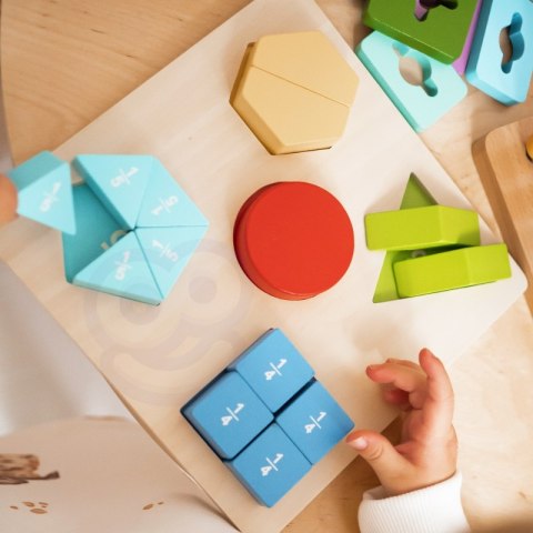 TOOKY TOY Box Pudełko XXL Montessori Edukacyjne 6w1 Sensoryczne 25-36 Mies TOOKY TOY Box Pudełko XXL Montessori Edukacyjne 6w1 Sensoryczne 25-36 Mies