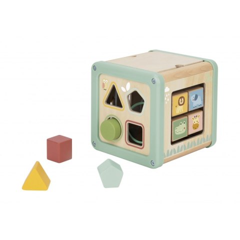 TOOKY TOY Drewniana Kostka Aktywności Sorter Labirynt TOOKY TOY Drewniana Kostka Aktywności Sorter Labirynt