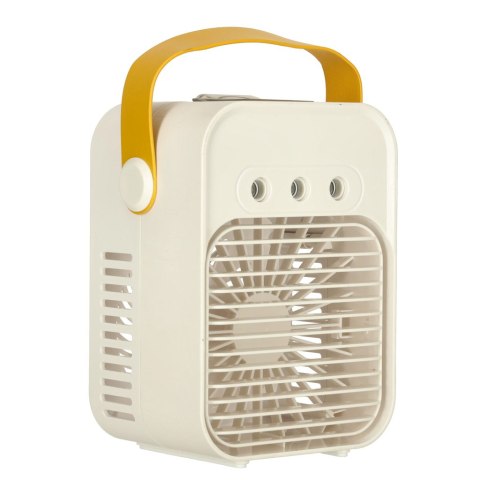 Klimatyzator klimator przenośny wentylator biurkowy nawilżacz 3w1 USB biały Klimatyzator klimator przenośny wentylator biurkowy nawilżacz 3w1 USB biały