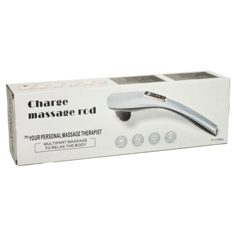 Masażer do pleców wibracyjny masaż ciała karku 6 głowic zestaw bezprzewodowy 6w1 Masażer do pleców wibracyjny masaż ciała karku 6 głowic zestaw bezprzewodowy 6w1