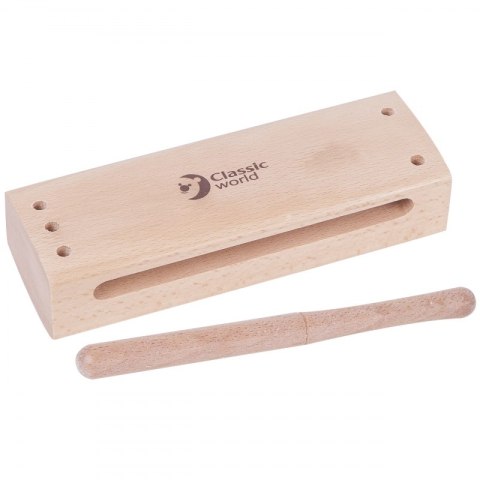 CLASSIC WORLD EDU Instrument Perkusyjny Wooden Block (Pudełko akustyczne) CLASSIC WORLD EDU Instrument Perkusyjny Wooden Block (Pudełko akustyczne)