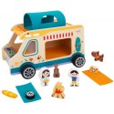 TOOKY TOY Drewniany Kamper Postacie Kemping