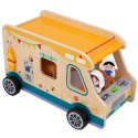 TOOKY TOY Drewniany Kamper Postacie Kemping