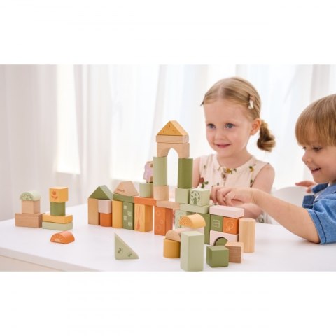 VIGA PolarB Drewniane Klocki Bloki Montessori Zwierzęta 50 el. VIGA PolarB Drewniane Klocki Bloki Montessori Zwierzęta 50 el.