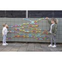 MASTERKIDZ Zestaw Konstrukcyjny Tor dla Piłek Tablica STEM 209elementów