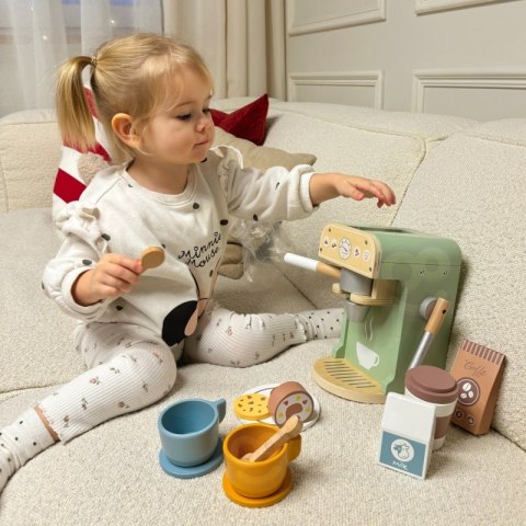 WOOPIE GREEN Drewniany Ekspres do Kawy Cukiernia Barista 25 el. WOOPIE GREEN Drewniany Ekspres do Kawy Cukiernia Barista 25 el.