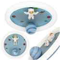 Lampa LED sufitowa plafon do pokoju dziecięcego ściemniana LUMELA + pilot astronauta