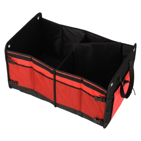 Organizer do bagażnika torba do samochodu czarny czerwony 58x37x32 Organizer do bagażnika torba do samochodu czarny czerwony 58x37x32