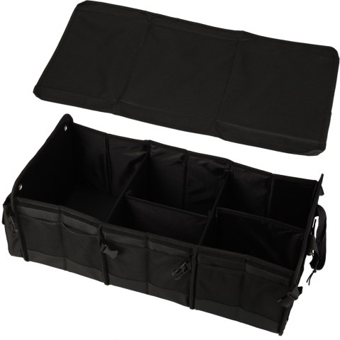 Organizer do bagażnika solidny kufer do samochodu z chłodzeniem i pokrywą XXL Premium 37x75x32cm Organizer do bagażnika solidny kufer do samochodu z chłodzeniem i pokrywą XXL Premium 37x75x32cm