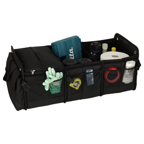 Organizer do bagażnika solidny kufer do samochodu z chłodzeniem i pokrywą XXL Premium 37x75x32cm Organizer do bagażnika solidny kufer do samochodu z chłodzeniem i pokrywą XXL Premium 37x75x32cm