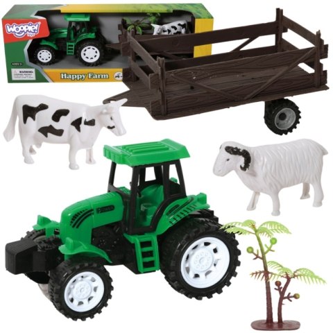 WOOPIE Traktor Rolniczy z Przyczepką i Zwierzętami WOOPIE Traktor Rolniczy z Przyczepką i Zwierzętami