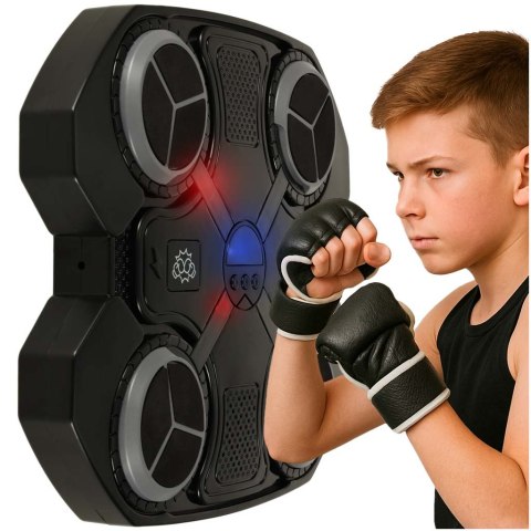 Tarcza bokserska treningowa na ścianę trenażer muzyka Bluetooth LED USB Tarcza bokserska treningowa na ścianę trenażer muzyka Bluetooth LED USB
