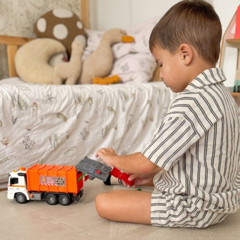 WOOPIE Interaktywna Śmieciarka Model Skala 1:16 Efekty Dźwiękowe i Świetlne WOOPIE Interaktywna Śmieciarka Model Skala 1:16 Efekty Dźwiękowe i Świetlne