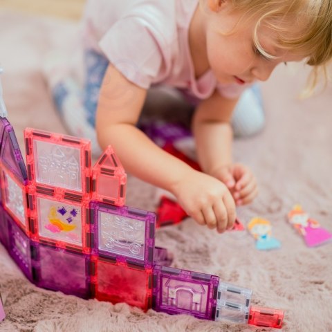 WOOPIE Klocki Magnetyczne Zestaw Zamek Księżniczki 50 el. WOOPIE Klocki Magnetyczne Zestaw Zamek Księżniczki 50 el.
