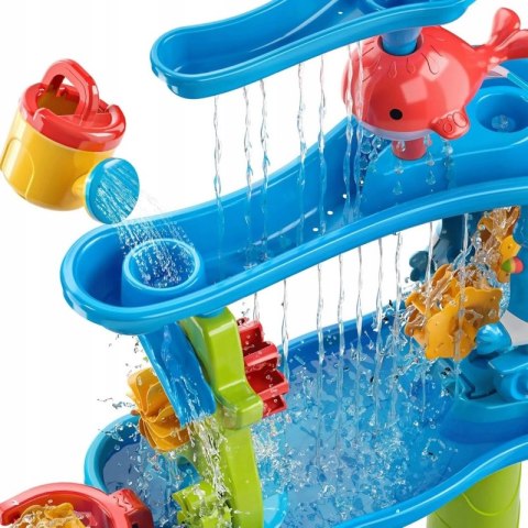 WOOPIE Ogromny Aquapark Stolik Wodny 6w1 Piaskownica Wodospad Tor Wodny 6-poziomowy Modułowy WOOPIE Ogromny Aquapark Stolik Wodny 6w1 Piaskownica Wodospad Tor Wodny 6-poziomowy Modułowy