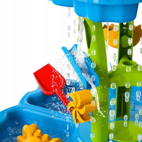 WOOPIE Stolik Wodny 2w1 Piaskownica Fontanna XXL Aquapark z Delfinem WOOPIE Stolik Wodny 2w1 Piaskownica Fontanna XXL Aquapark z Delfinem