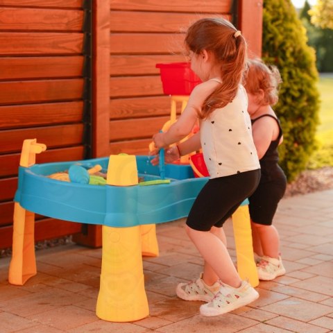 WOOPIE Stolik Wodny 2w1 Piaskownica Młyn 14 akc. WOOPIE Stolik Wodny 2w1 Piaskownica Młyn 14 akc.