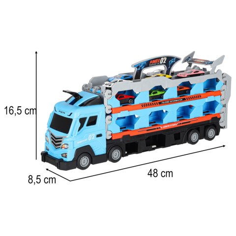 Laweta ciężarówka tor samochodowy 210 cm 8 el. Laweta ciężarówka tor samochodowy 210 cm 8 el.