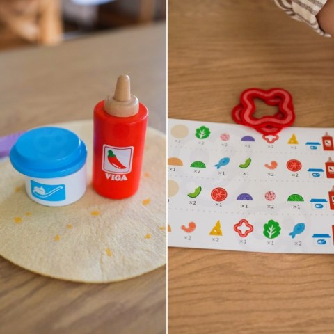 VIGA Zestaw Meksykańskich Potraw Taco i Burrito VIGA Zestaw Meksykańskich Potraw Taco i Burrito