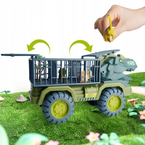 WOOPIE Ciężarówka Dinozaur Transporter Figurki