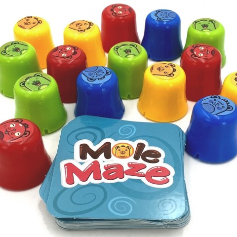 WOOPIE IQ Gra Logiczna Edukacyjno-Strategiczna 2w1 Kółko i Krzyżyk 4szt