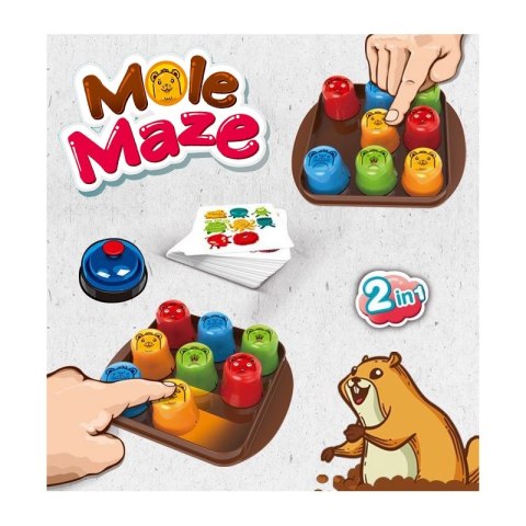 WOOPIE IQ Gra Logiczna Edukacyjno-Strategiczna 2w1 Kółko i Krzyżyk 8szt