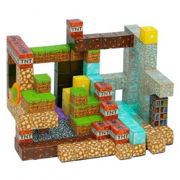 WOOPIE Klocki Magnetyczne Konstrukcyjne Sześciany 3D Zestaw Edukacyjny 63 el.