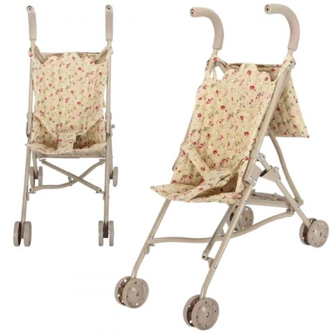 WOOPIE ROYAL Wózek dla Lalek Spacerówka Vintage Rose