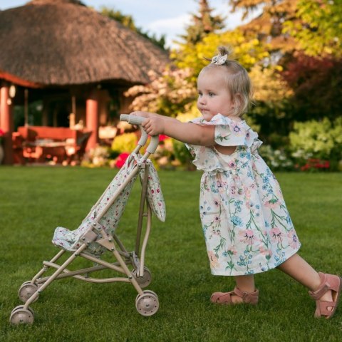 WOOPIE ROYAL Wózek dla Lalek Spacerówka Vintage Rose