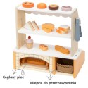 VIGA Drewniana Mini Piekarnia Sklepik Stragan z Wypiekami 16el.