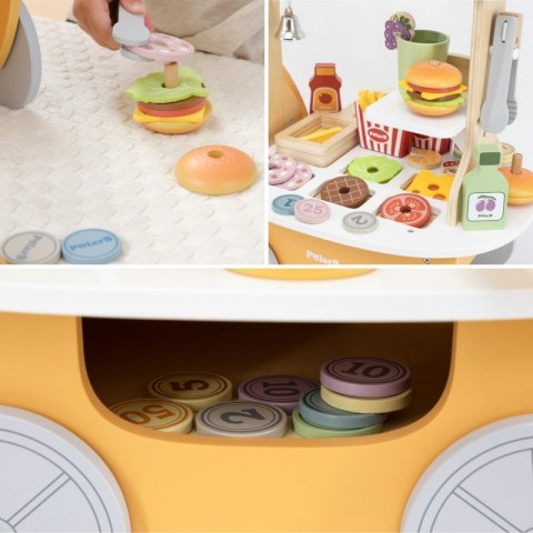 VIGA Minisklep z Hamburgerami - Kreatywna Zabawa w Odgrywanie Ról