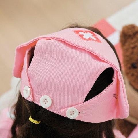 VIGA Strój Mundurek i Kapelusz Małej Pielęgniarki