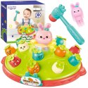 WOOPIE BABY Interaktywna Gra Zręcznościowa Wbij Marchewke Edukacyjna Uderz Młotkiem w Kreta