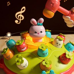 WOOPIE BABY Interaktywna Gra Zręcznościowa Wbij Marchewke Edukacyjna Uderz Młotkiem w Kreta