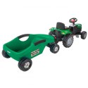 WOOPIE Traktor na Pedały Big PowerTrac z Przyczepą XXL