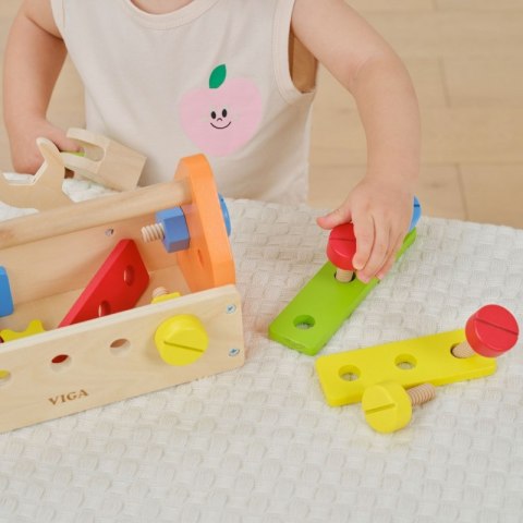 Viga Skrzynka Na Narzędzia Zestaw Drewniany