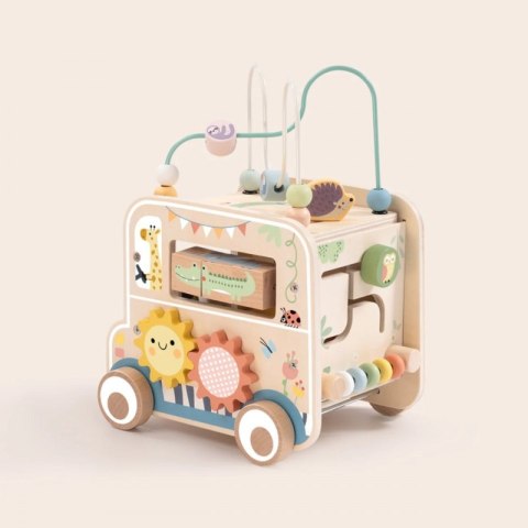 WOOPIE GREEN Drewniana Kostka Aktywności Samochód Terenowy Safari FSC