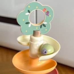 WOOPIE GREEN Drewniany Tor Kulkowy z Efektami Dźwiękowymi Cymbałki FSC