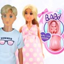 WOOPIE ROYAL Zestaw Lalek Rodzina Lily w Ciąży Tata Niemowlak
