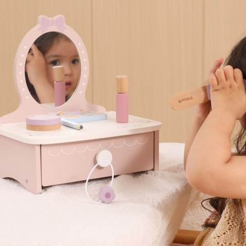 Viga Drewniana Toaletka z Akcesoriami Kącik Małej Księżniczki