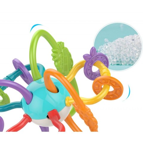 WOOPIE BABY ZABAWKA SENSORYCZNA GRZECHOTKA GRYZAK 2w1