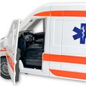 WOOPIE Pogotowie Karetka Ambulans Nosze w Zestawie + Sygnały Dźwiękowe I Świetlne