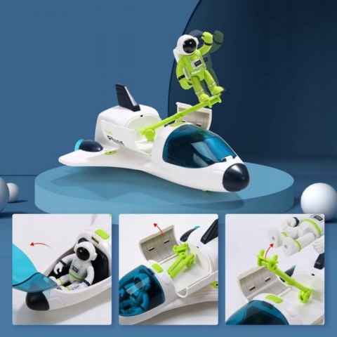 WOOPIE Zestaw Kosmiczny Prom i Łazik Space Set