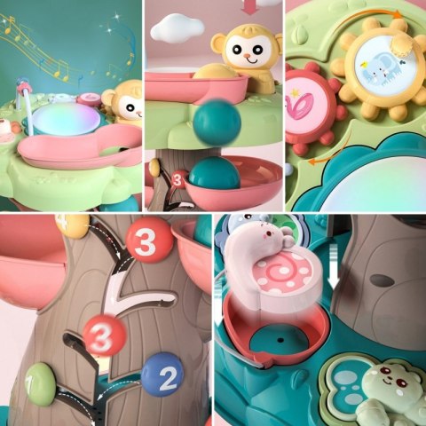 Interaktywne Sensoryczne Drzewko Aktywności Edukacyjne Pianino Led